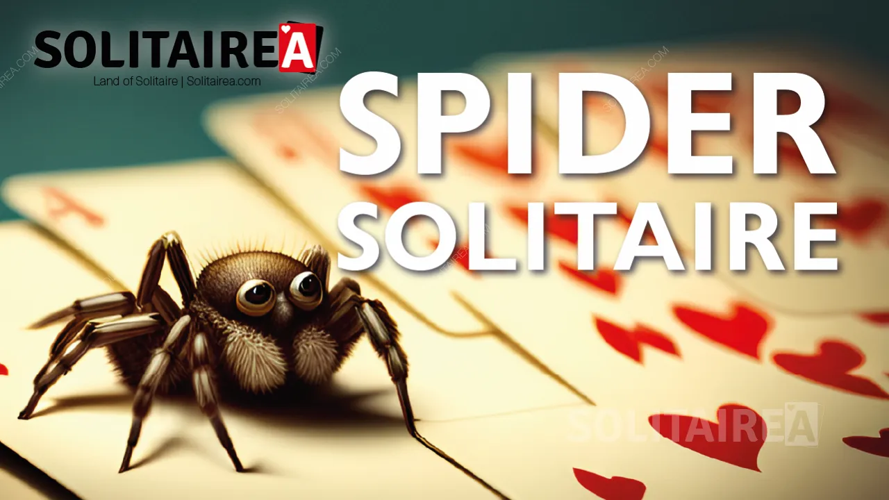 Jogue Spider Solitaire e desafie o seu cérebro através deste divertido jogo de memória.