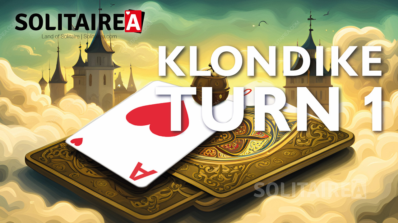 Klondike Solitaire Turn 1 é um jogo de entretenimento único.