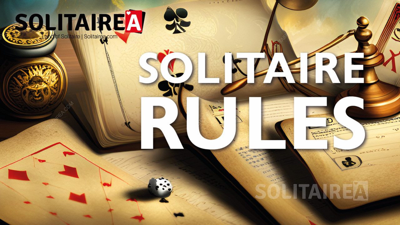 Domine as regras do jogo Solitaire e jogue como um profissional