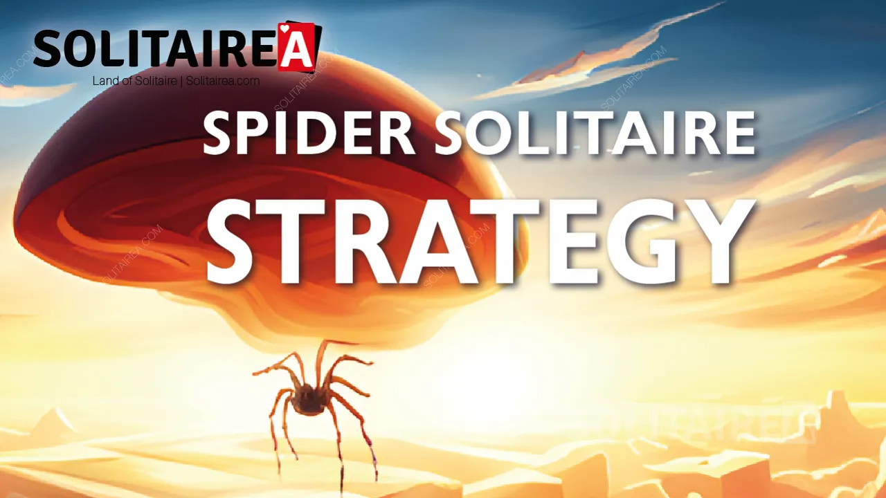 A estratégia correcta do Spider Solitaire fará com que ganhe a maior parte do tempo